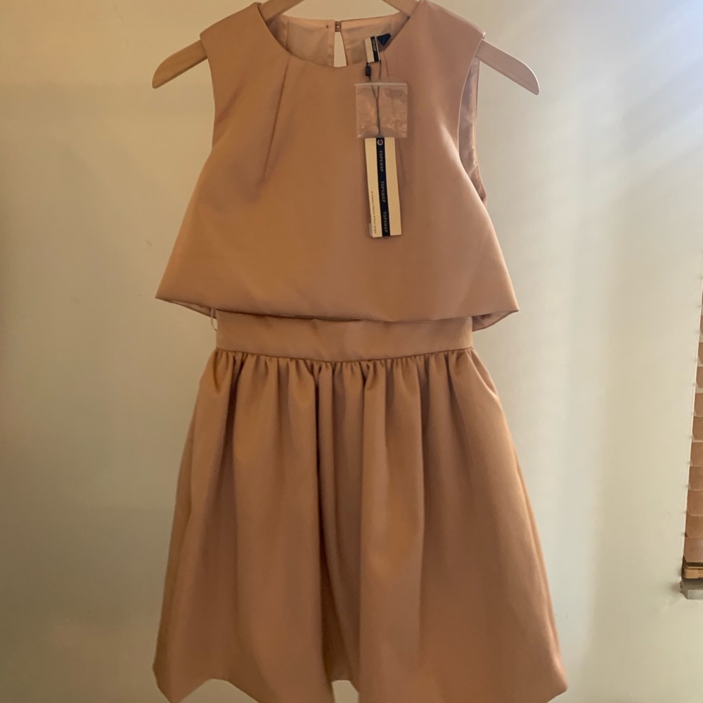 Topshop Babydoll Pink Dress